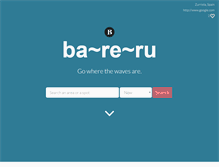 Tablet Screenshot of bareru.com